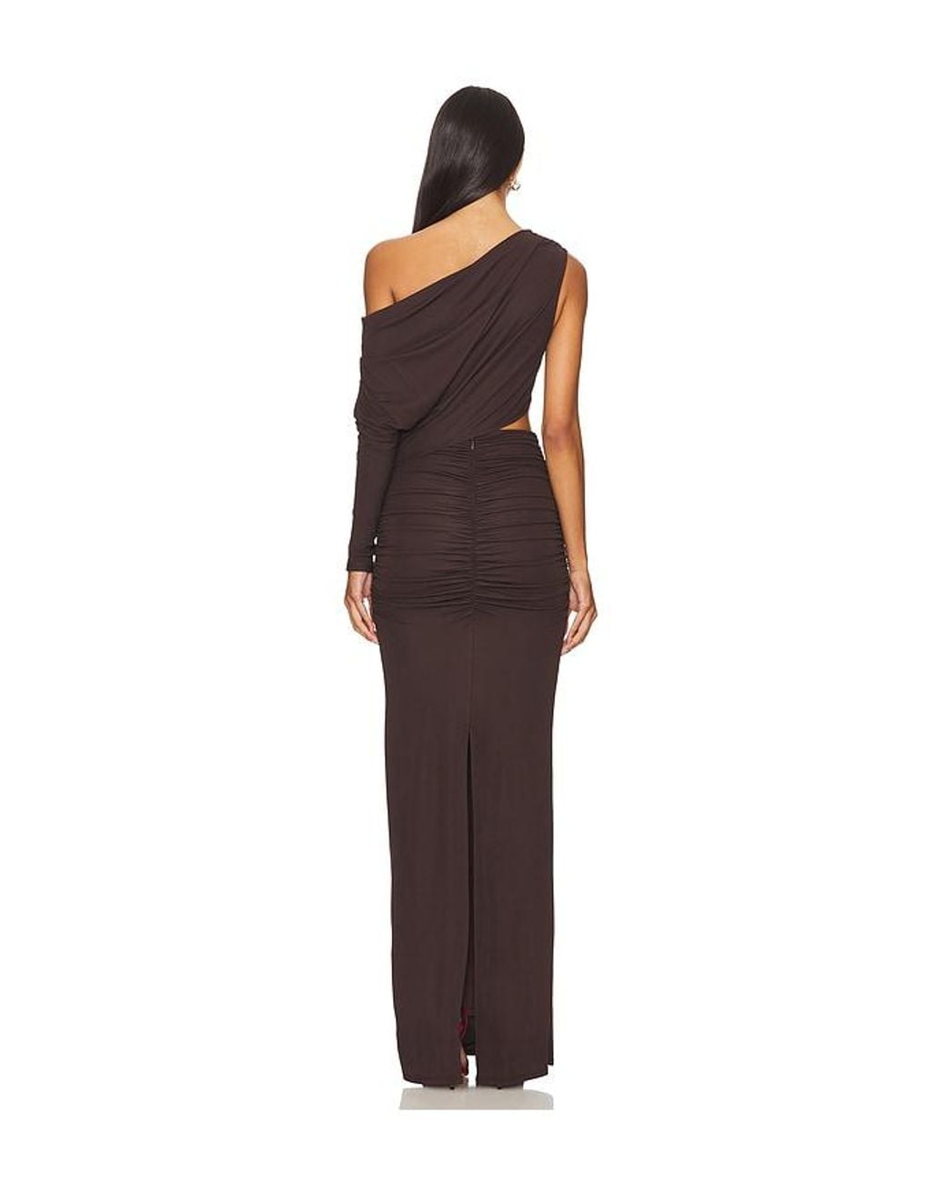 Nbd Brown Yahaira Maxi Dress