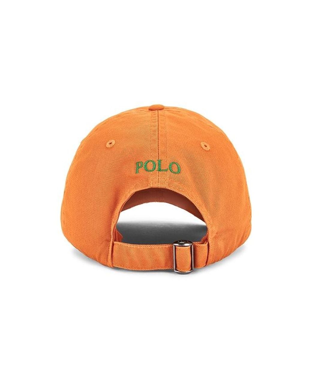 Polo Ralph Lauren Orange Chino Sport Cap for men