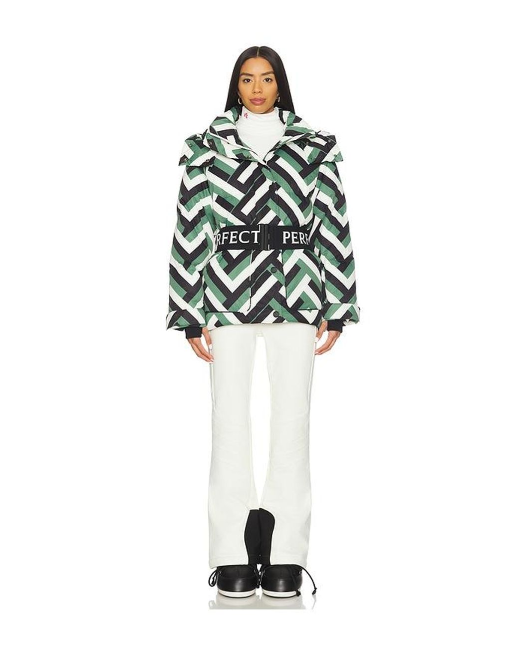 Perfect Moment White Aurora High Waisted Ski Pant