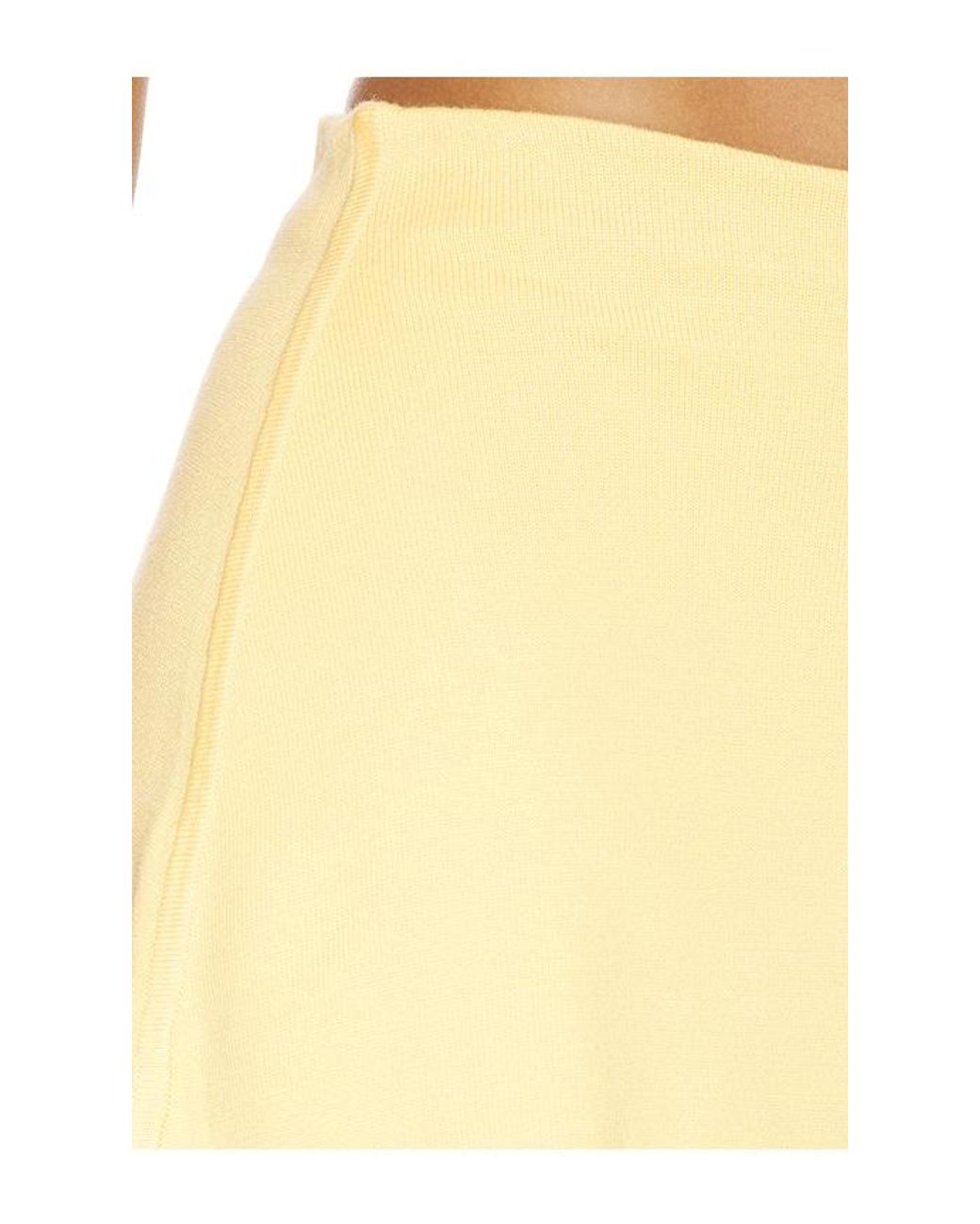 GOOD AMERICAN Yellow The Keepsake Skort