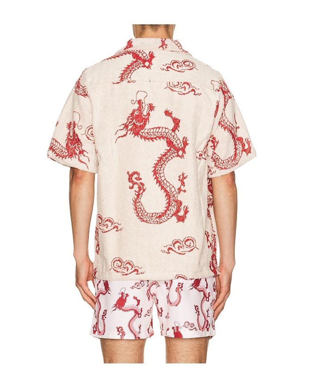 Oas Pink Nimbus Cuba Shirt for men