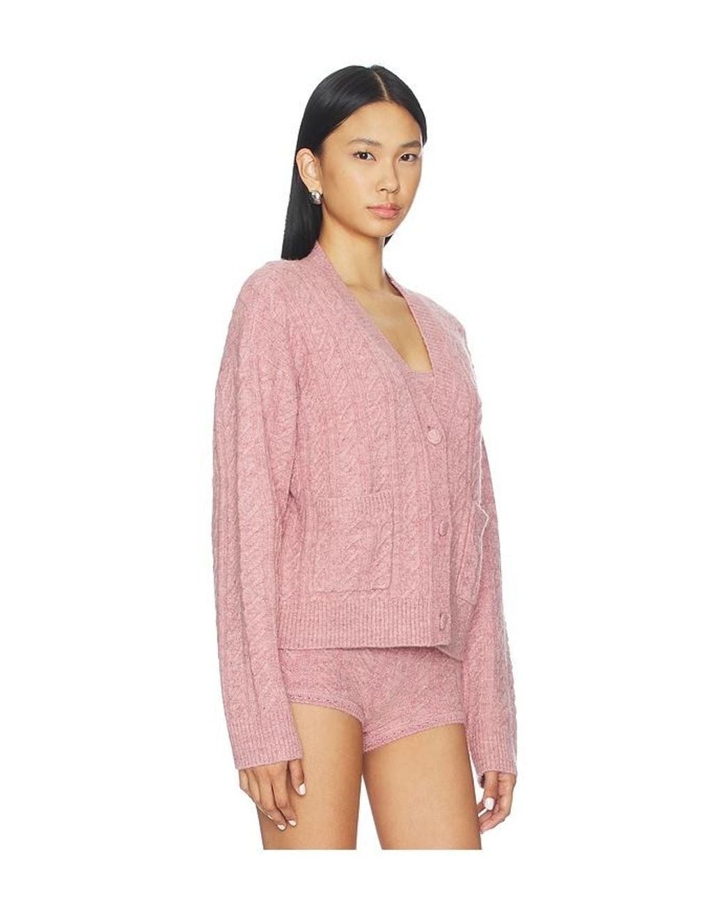 Lovers + Friends Pink Juliee Cardigan