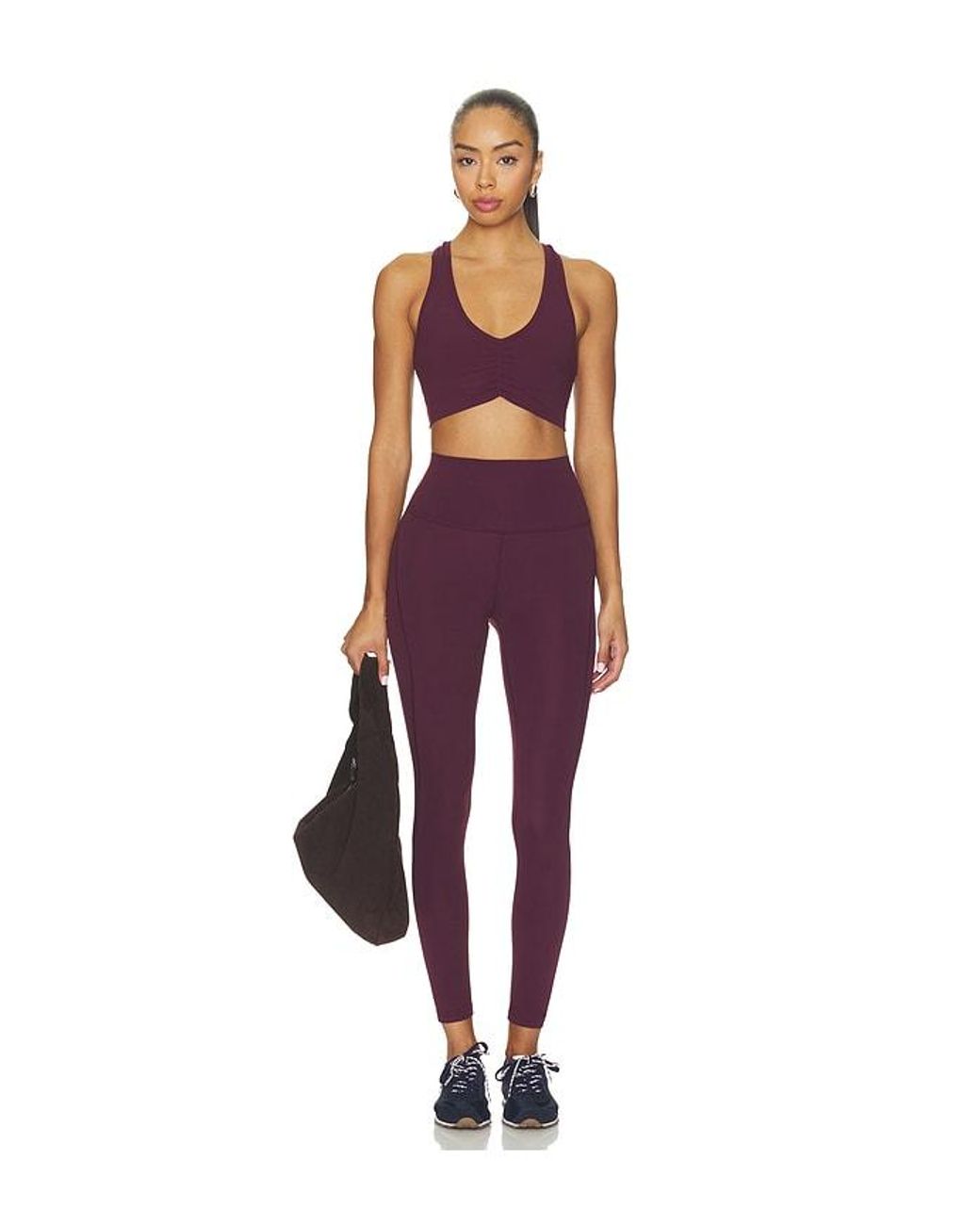 Splits59 Red Airweight Highwaist Legging With Pocket