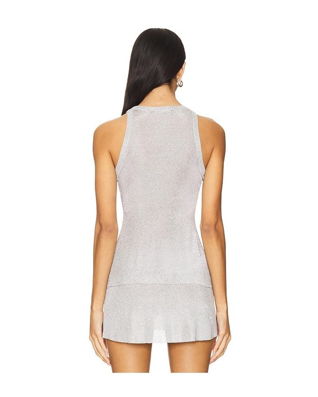 GUIZIO White Millie Top