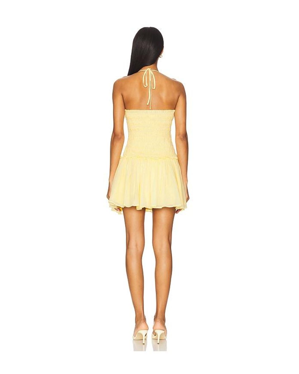 Lovers + Friends Natural Alessia Mini Dress