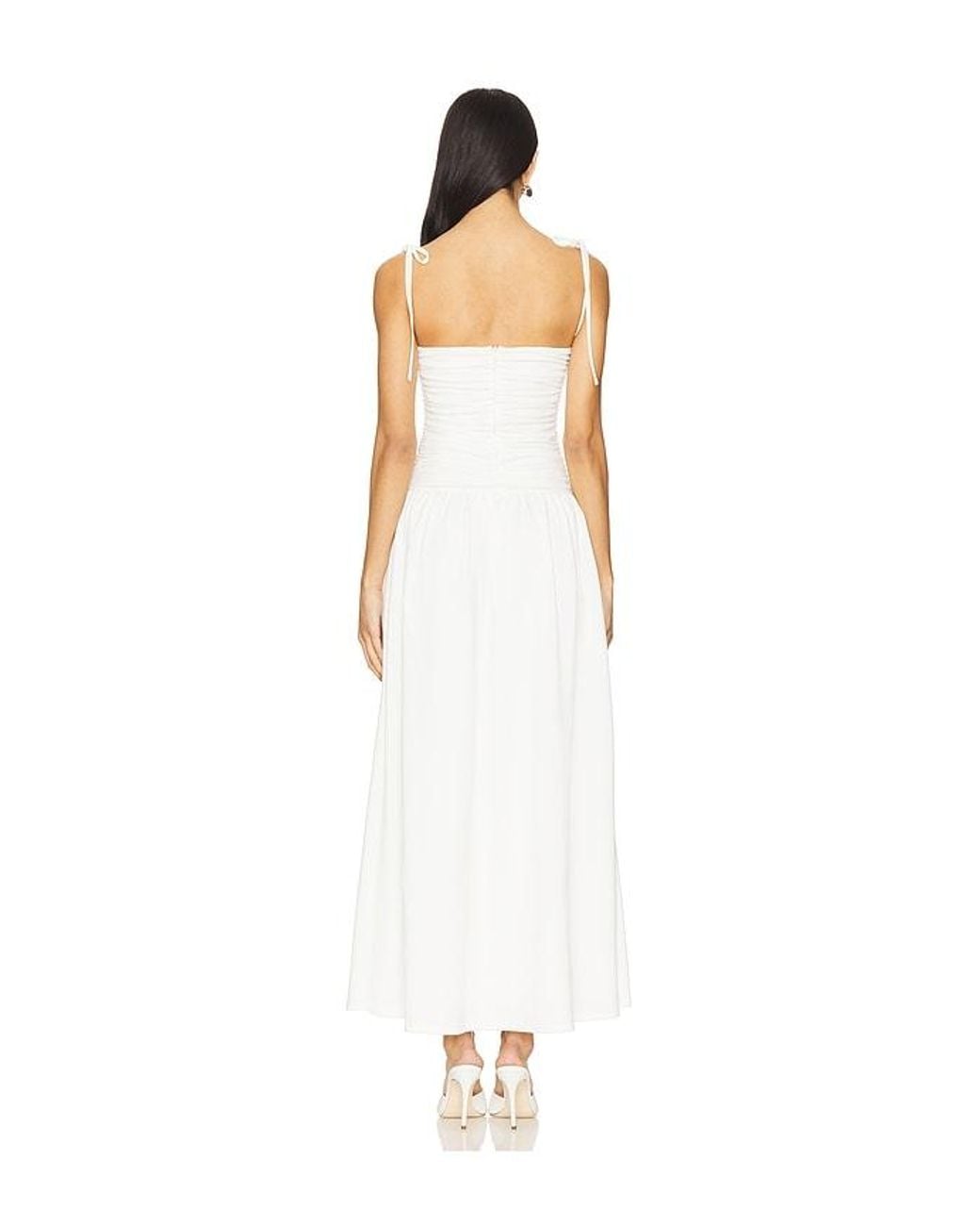 ALL THE WAYS White Orelia Maxi Dress