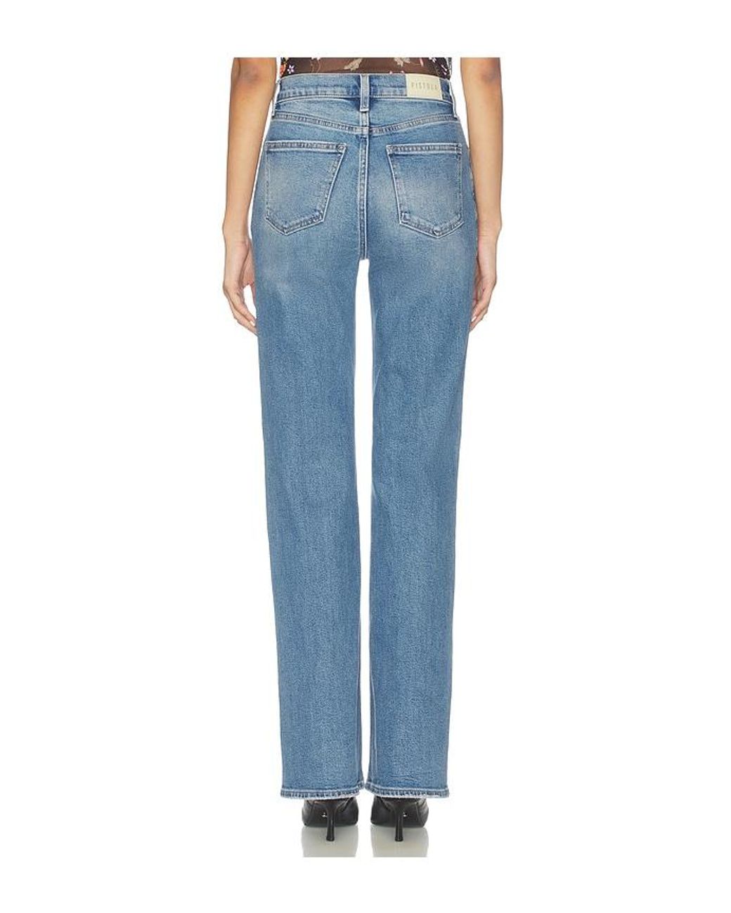 Pistola Blue Evie High Rise Slim Boot Jeans