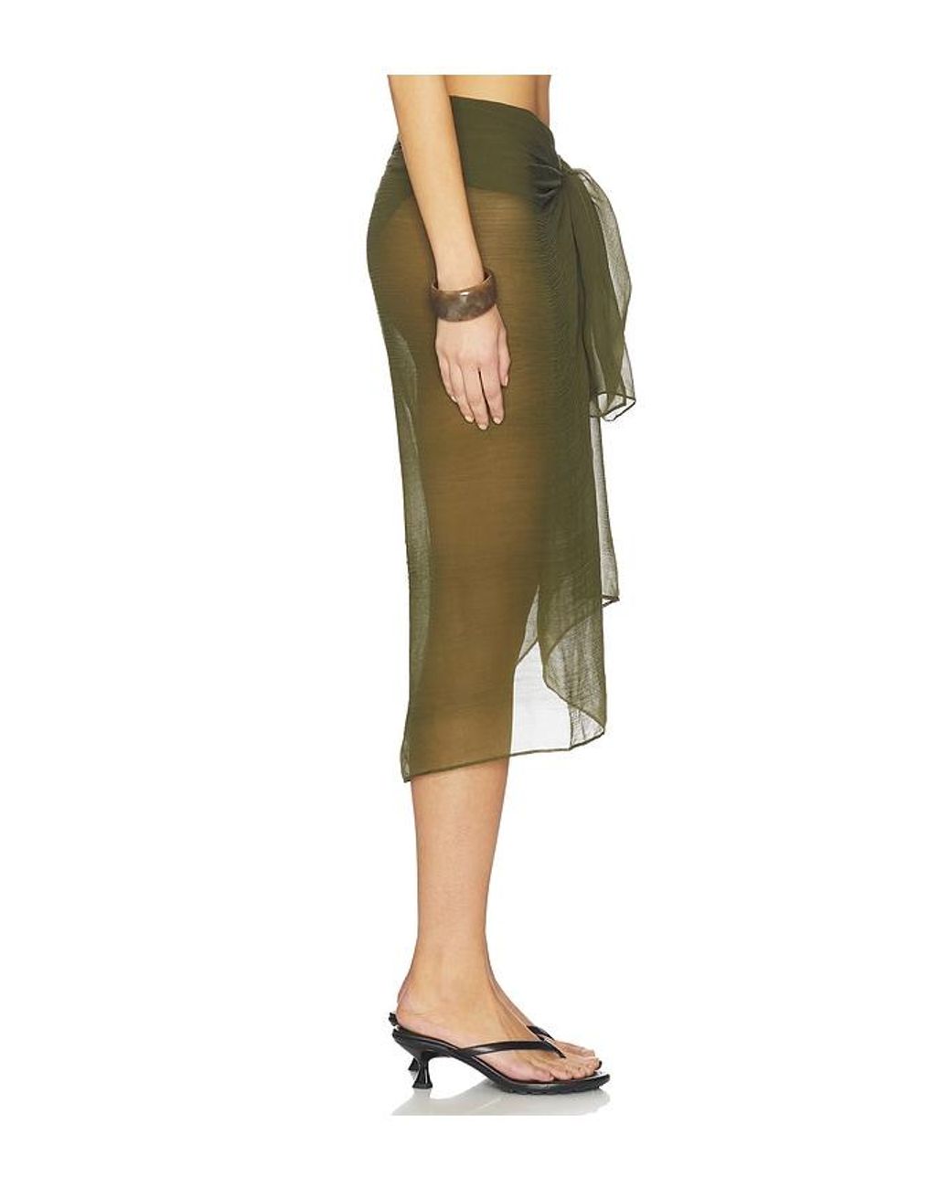 Away That Day Green Santorini Sarong
