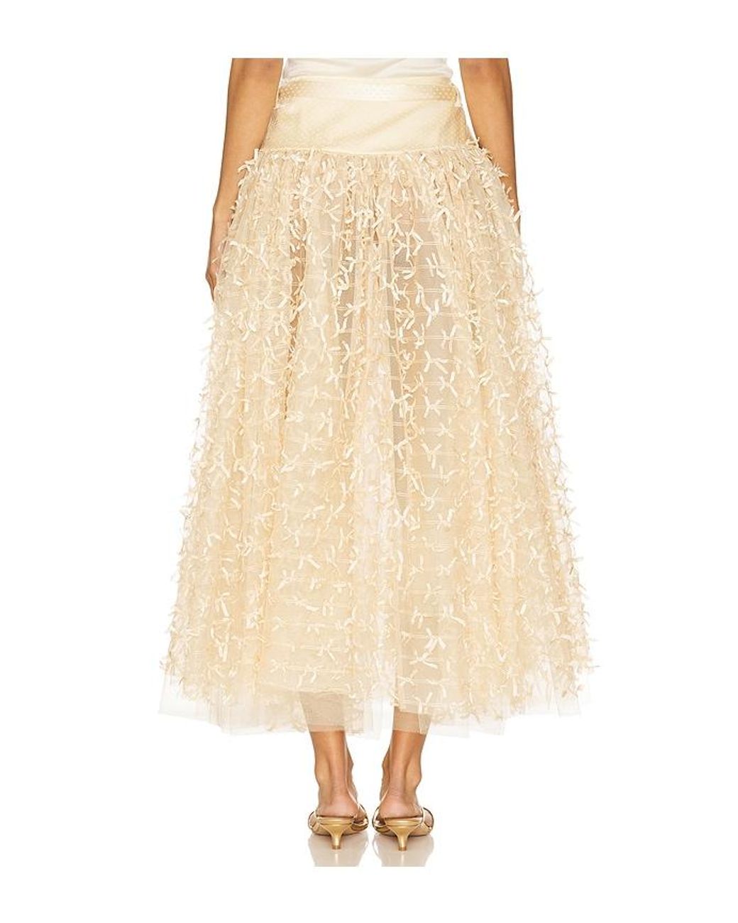 Siedres Natural Mosean Skirt
