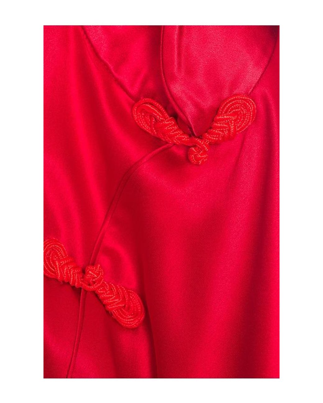 SAU LEE Red Michelle Gown