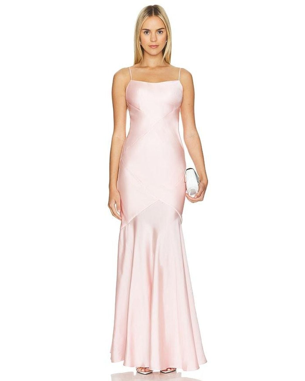 Lovers + Friends Pink Ari Gown