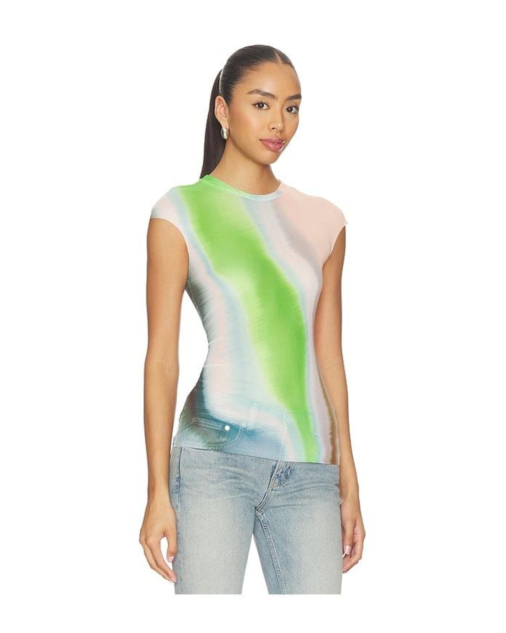 AFRM Blue Nina Top