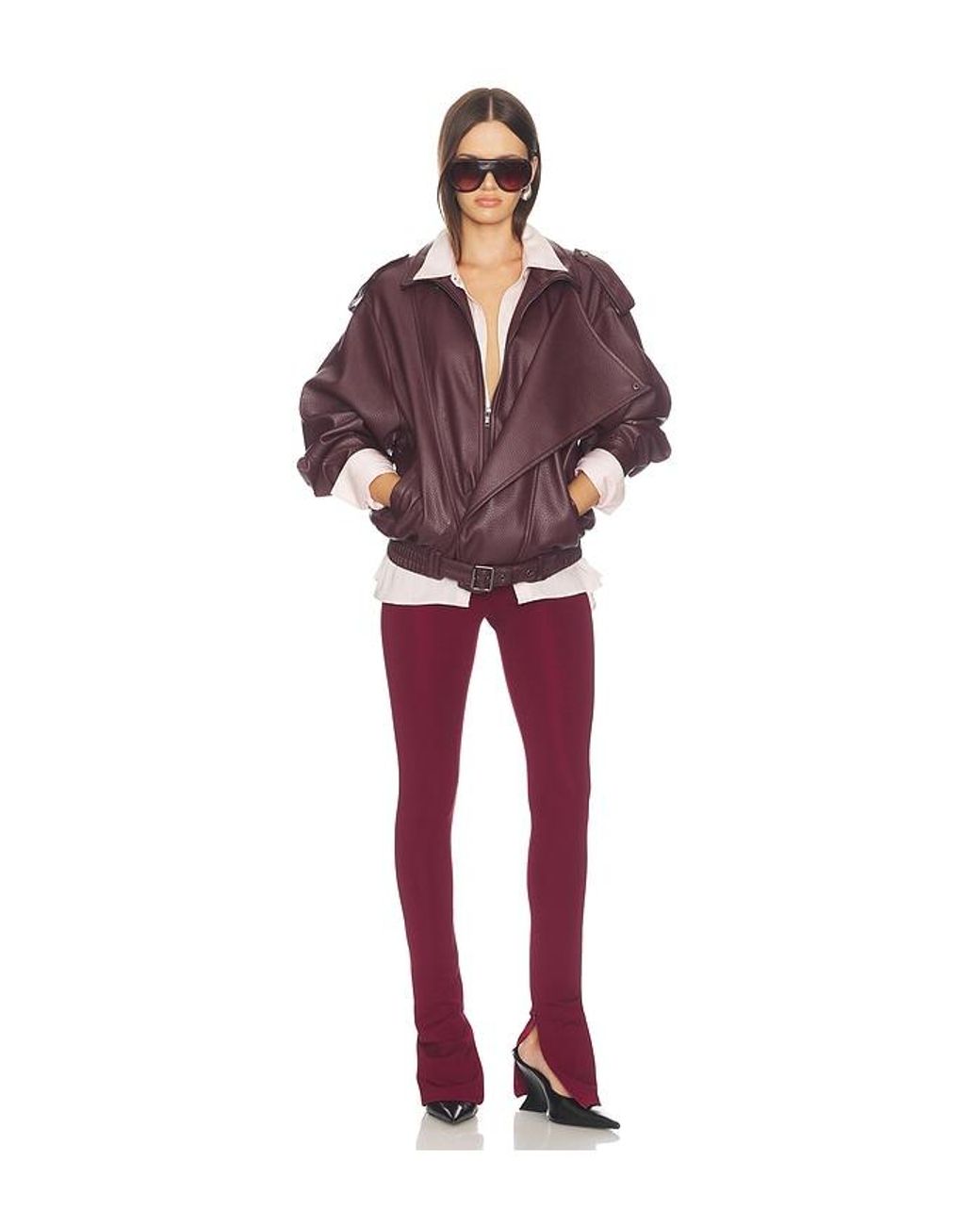 FRANÃOISE Red Winnie Legging
