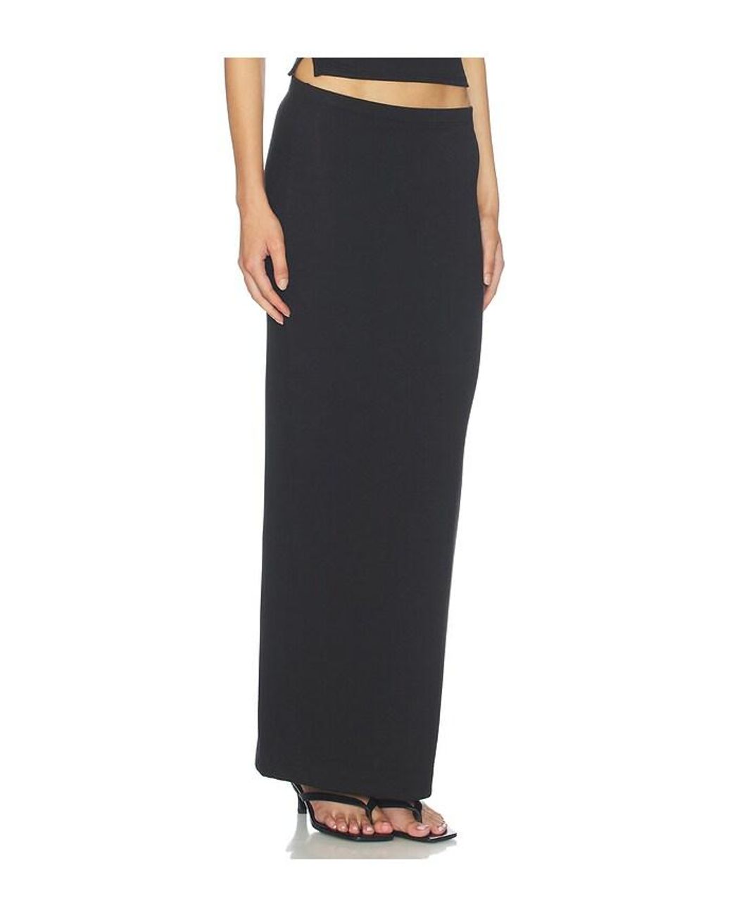 WAO Black Maxi Skirt