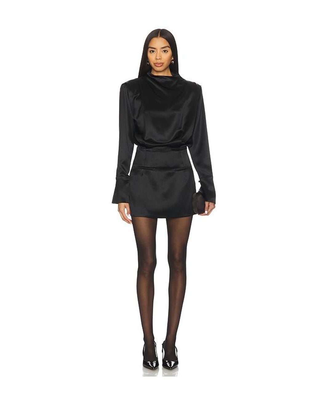 NonChalant Label Black Yasmine Dress