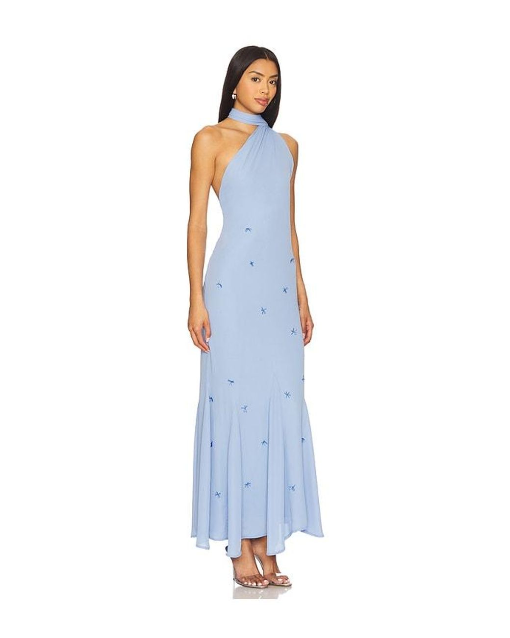 Baobab Blue Ari Maxi Dress