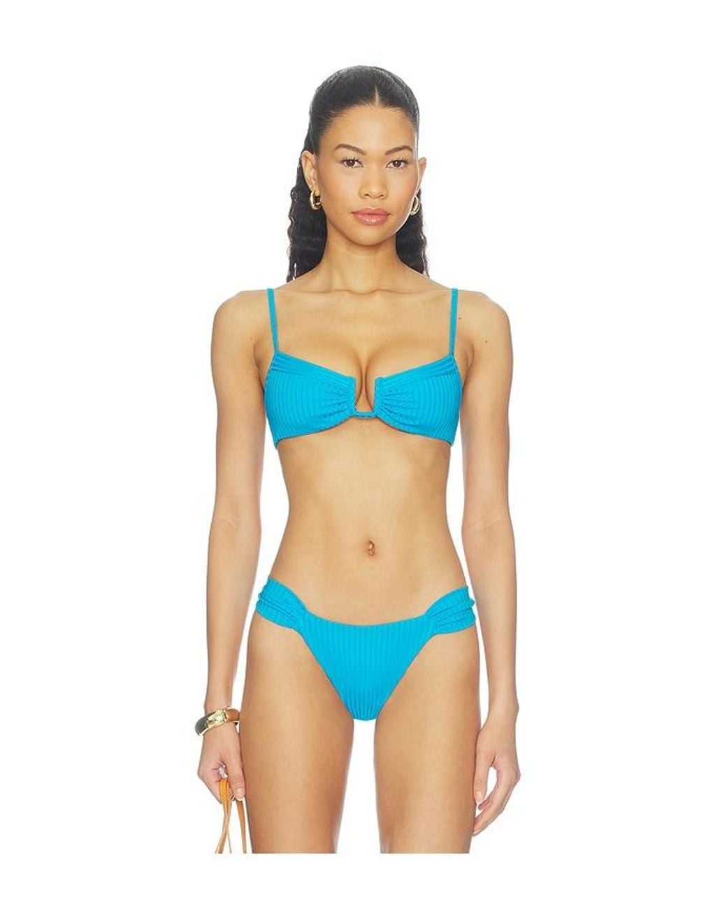 LSPACE Blue Peyton Top