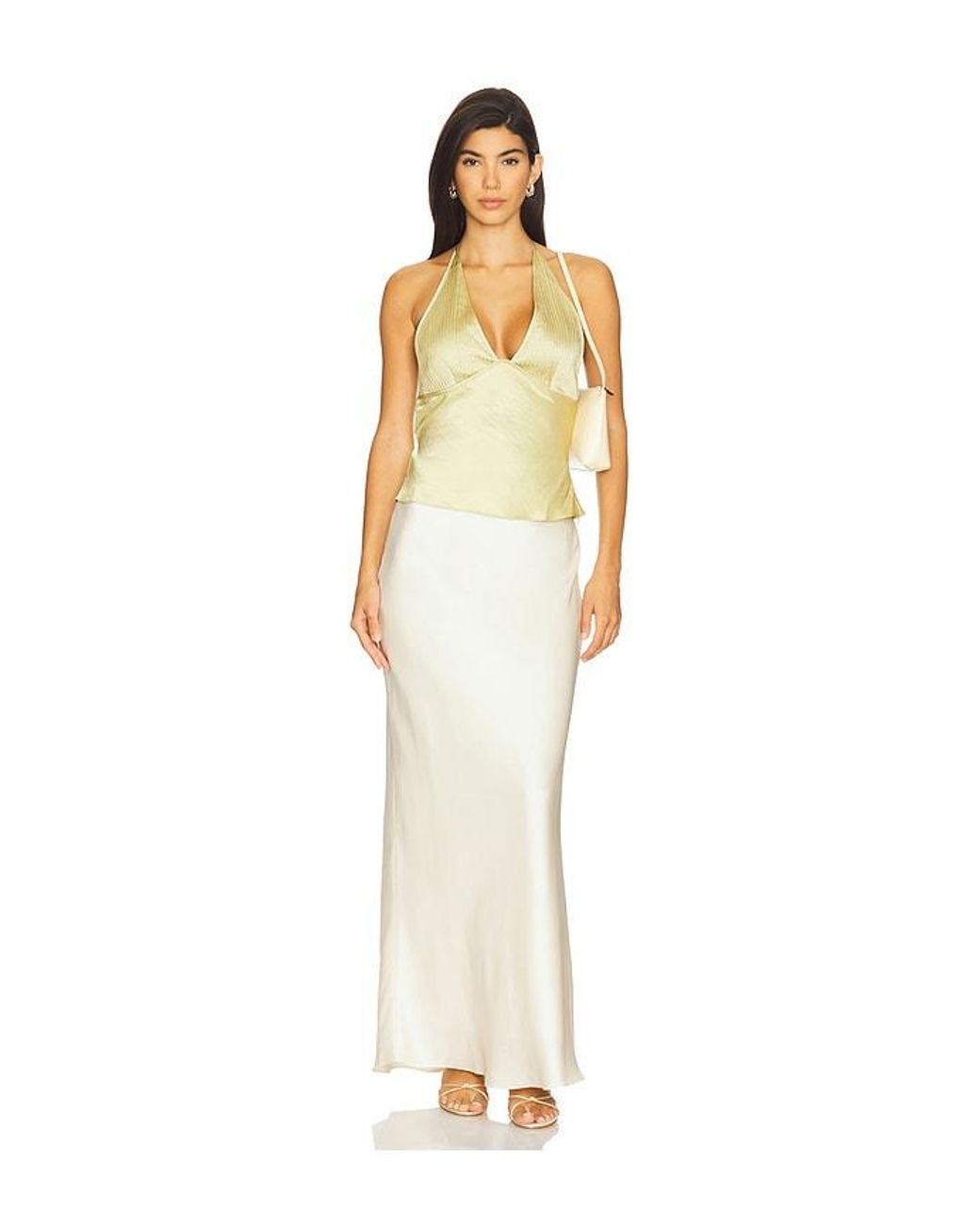 Nia Yellow Devon Top