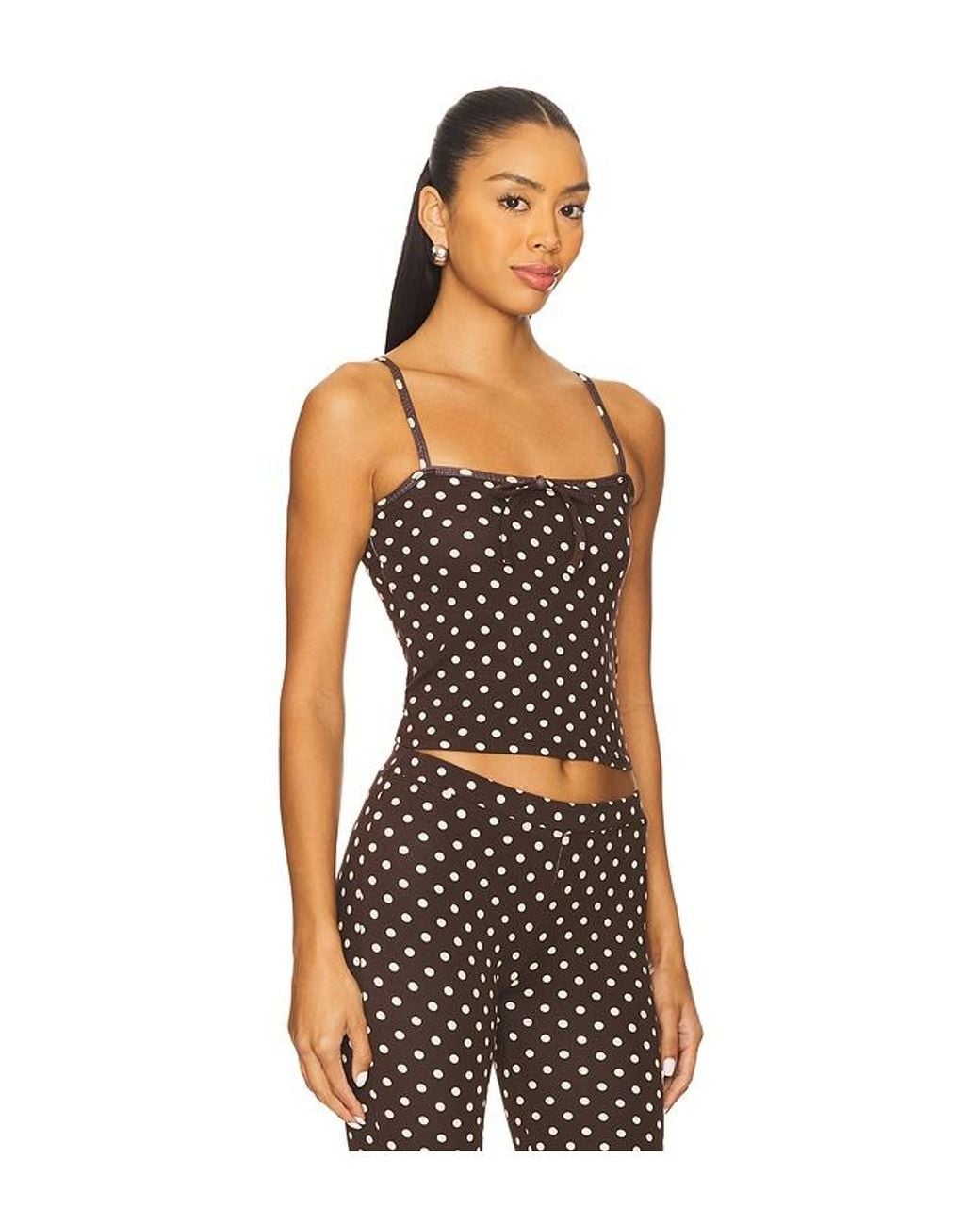 RAT BOI Black Tie Camisole