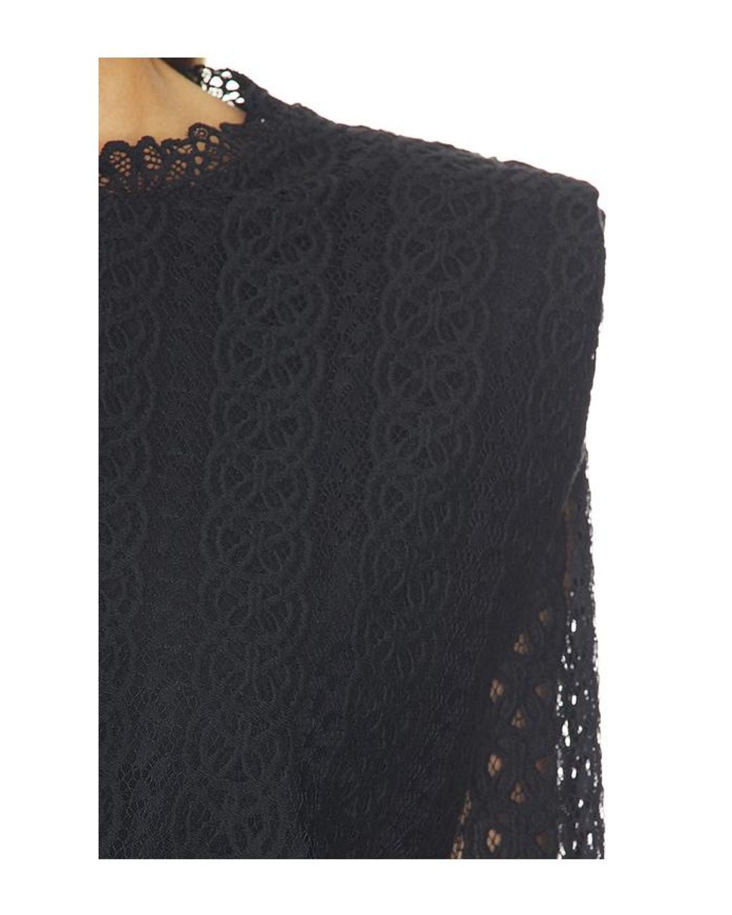 Charo Ruiz Black Elvira Blouse