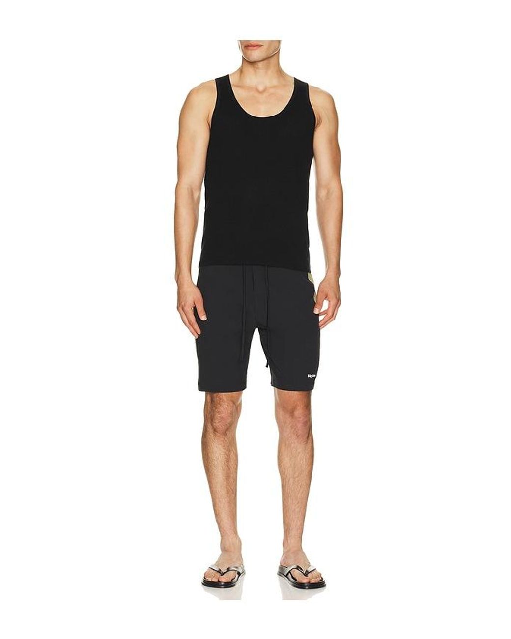 Rhythm Badehose Core in Black für Herren
