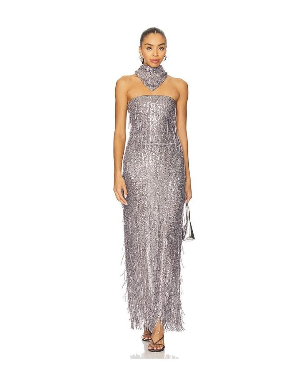 Bevza White Sunbeams Long Dress