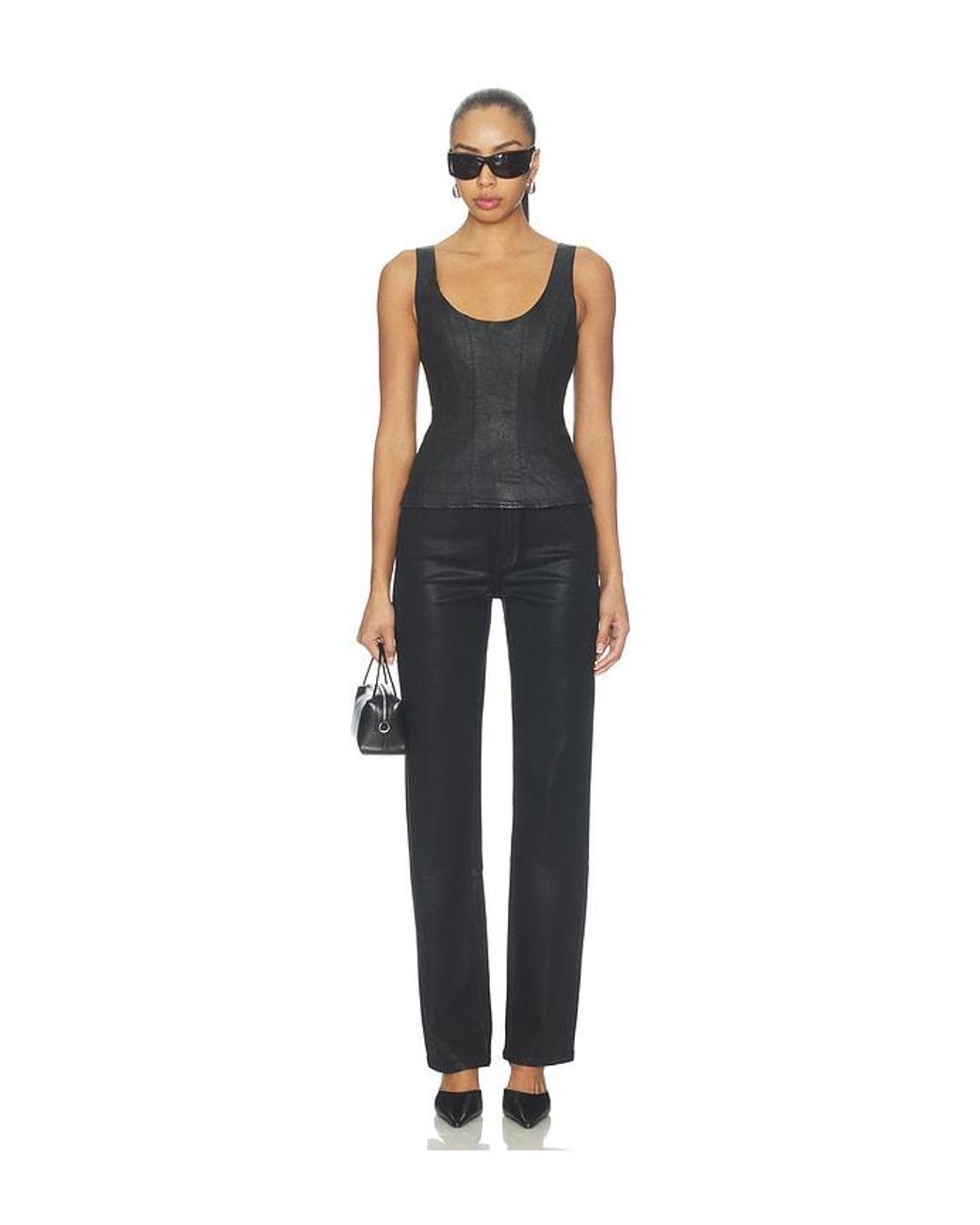 Jonathan Simkhai Black Lachlan Bustier