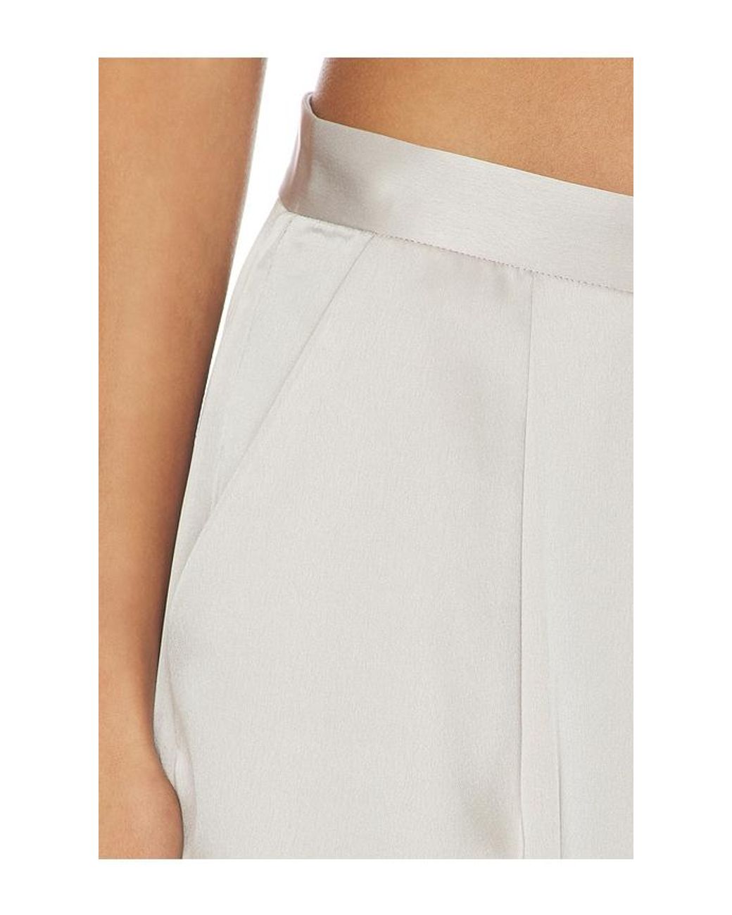 Susana Monaco White Satin Short