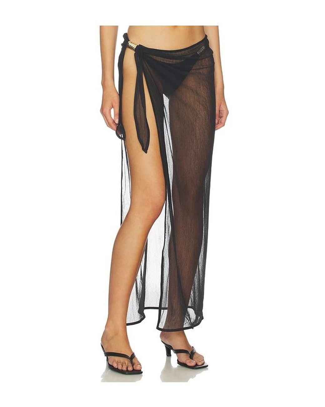lovewave Black The Alejandro Maxi Skirt
