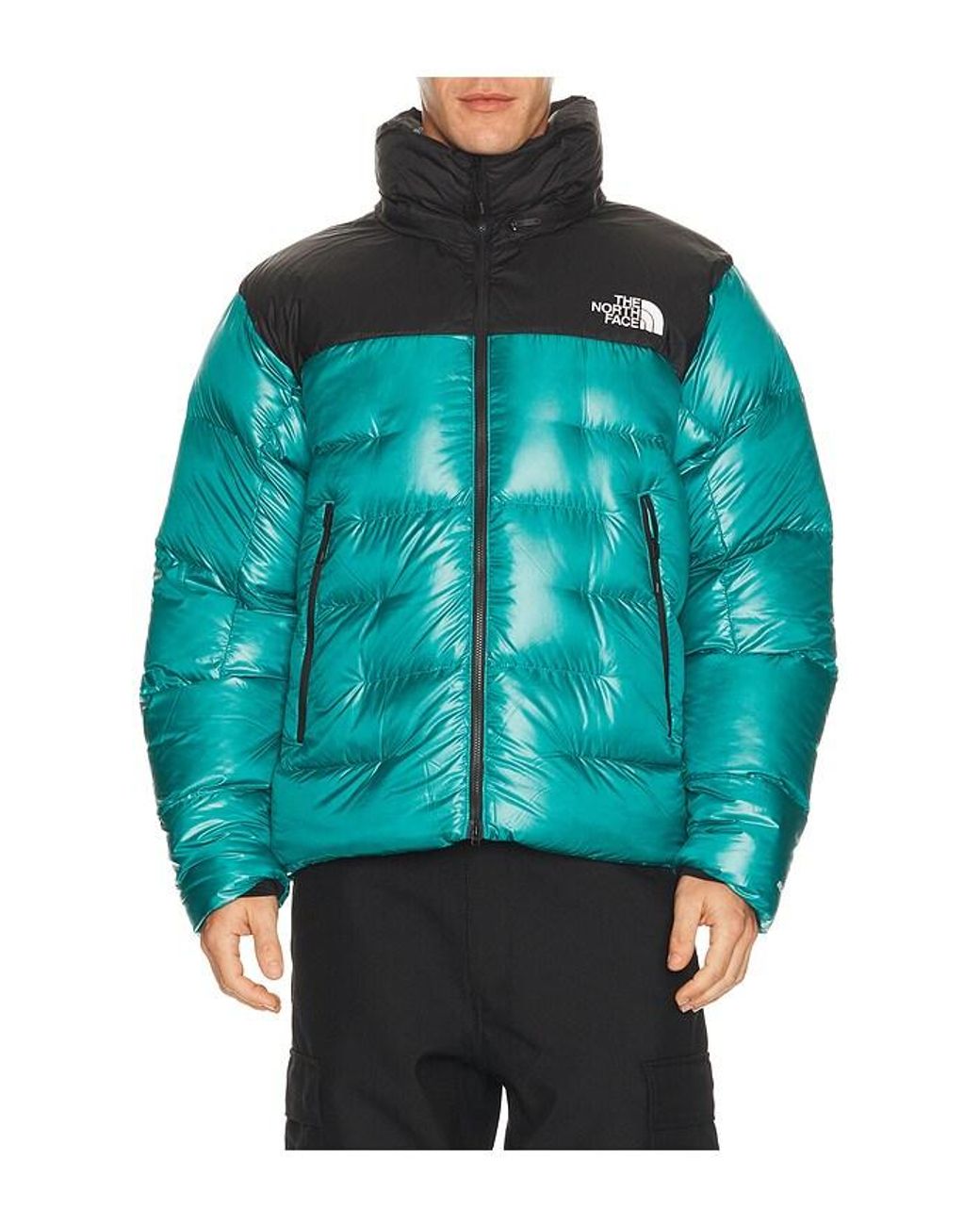 The North Face Blue Restorative Summit Nuptse Jacket for men