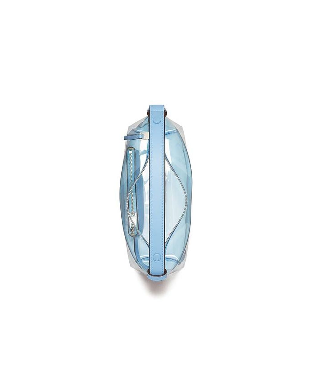 Tory Burch Blue Mellow Clear Shoulder Bag