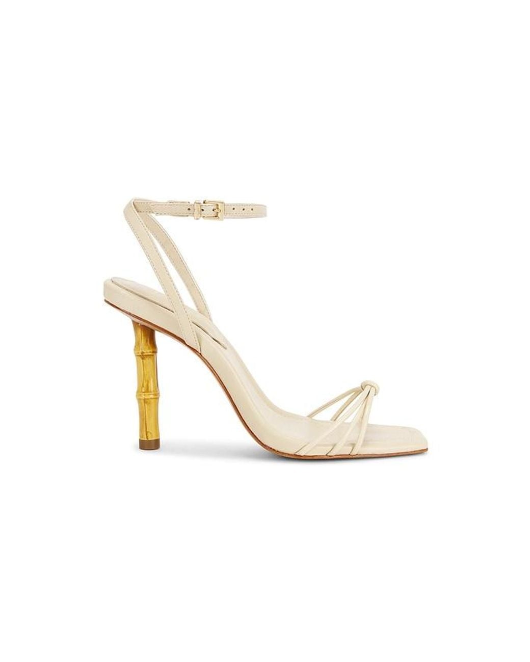 SCHUTZ SHOES White Haven Bamboo Sandal