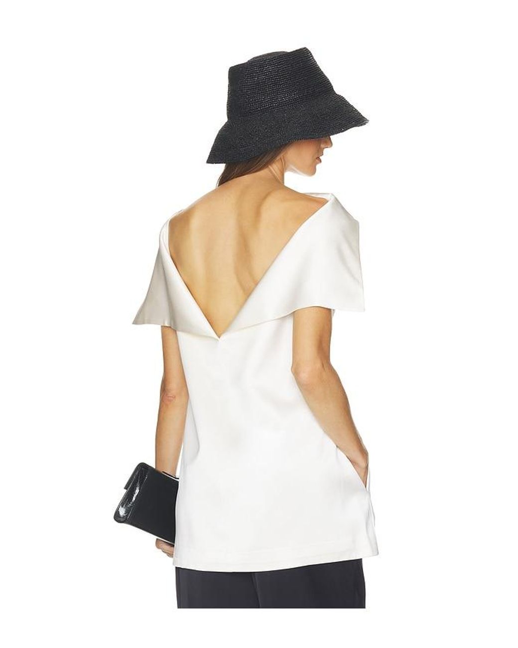 Helsa White Folio Tunic