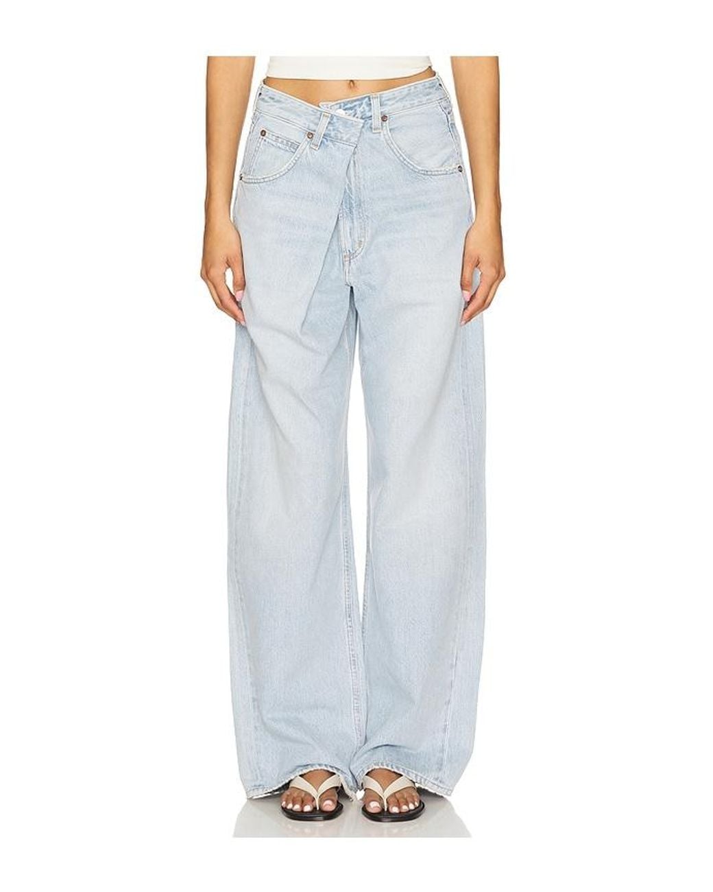 Agolde White Vana Jeans
