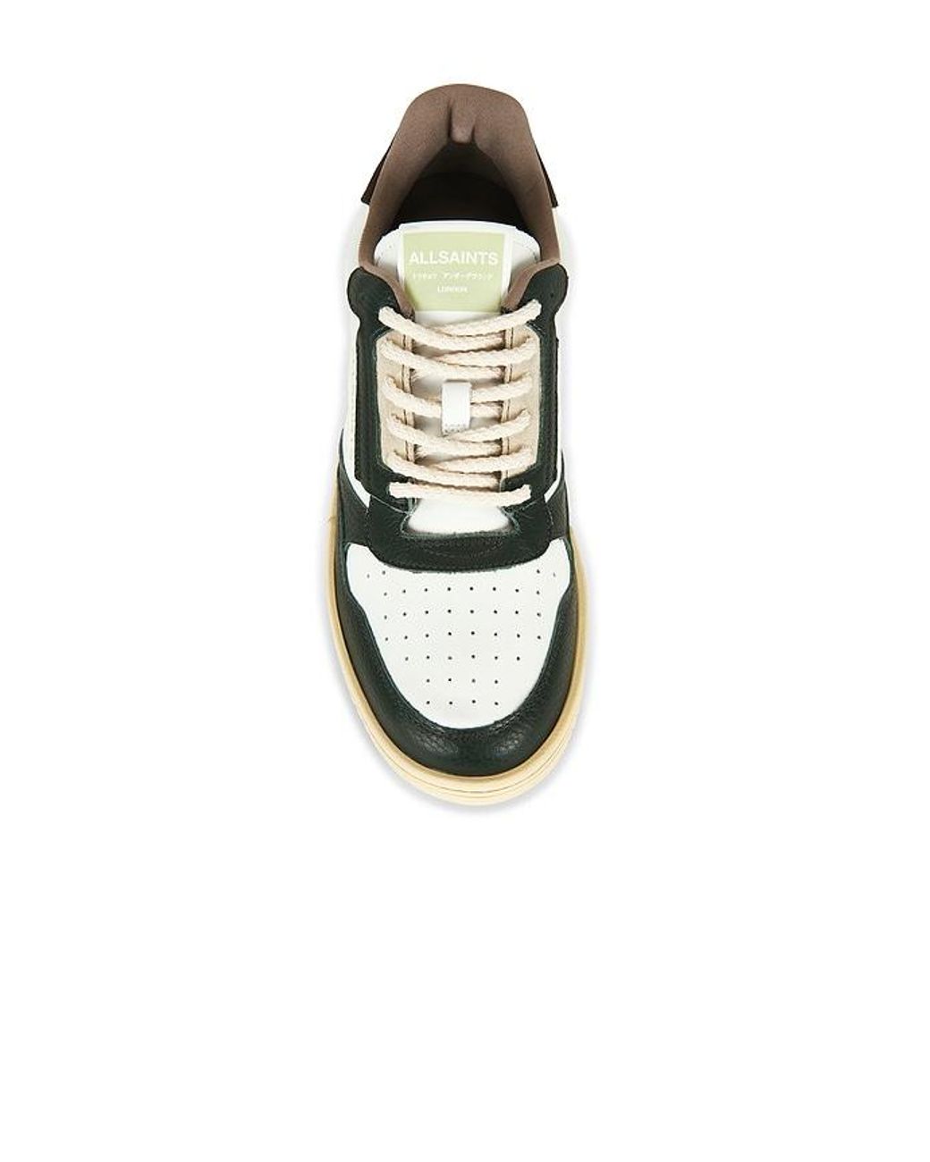 AllSaints Black Regan Low Top for men