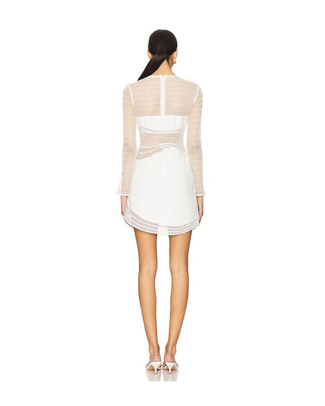 Jonathan Simkhai White Blaise Mini Dress