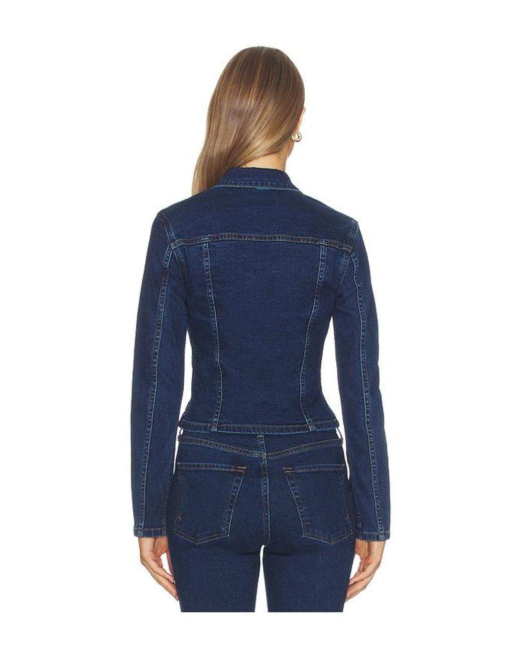 Cotton Citizen Blue The Slim Trucker Jacket
