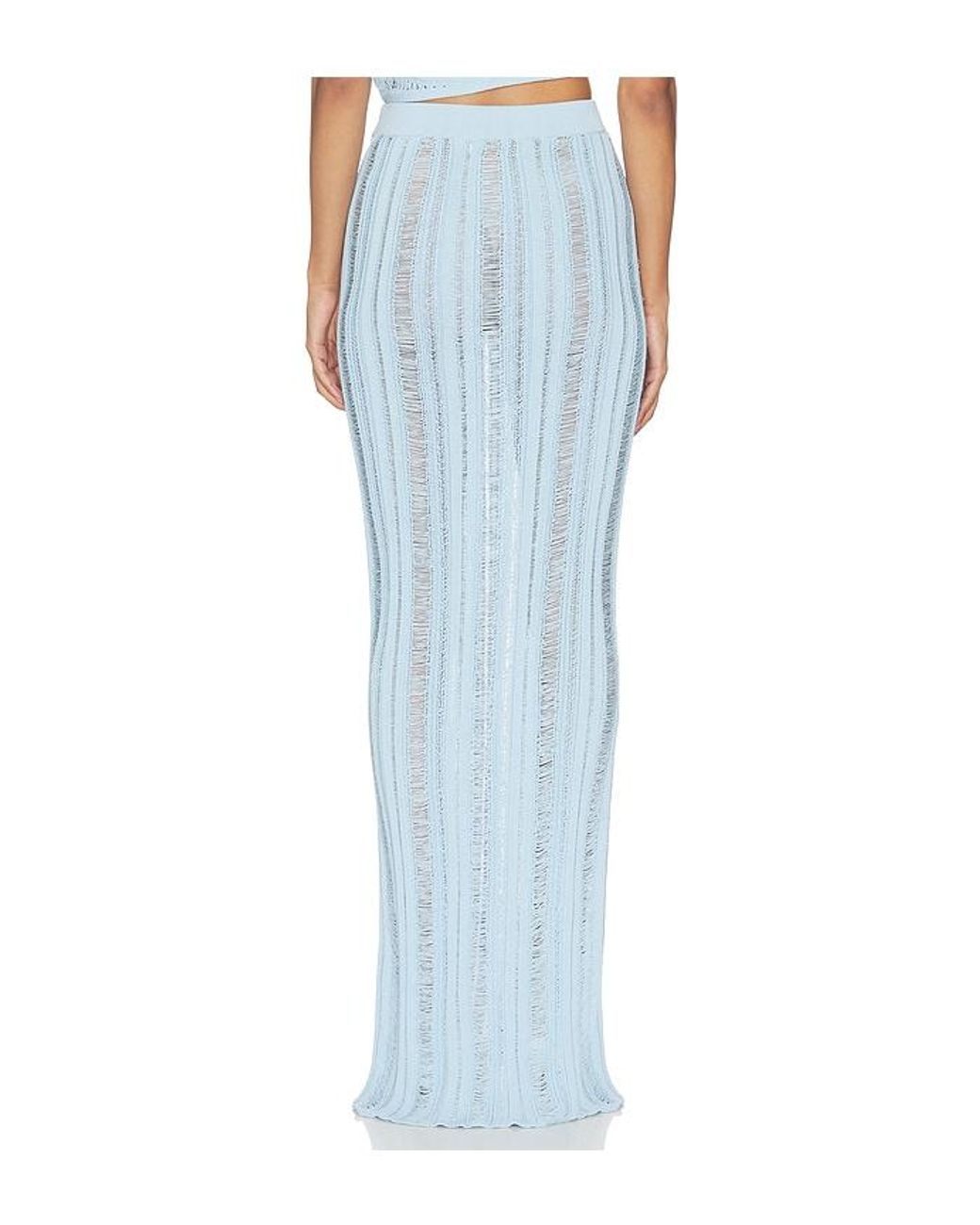 NonChalant Label Blue Lilia Skirt