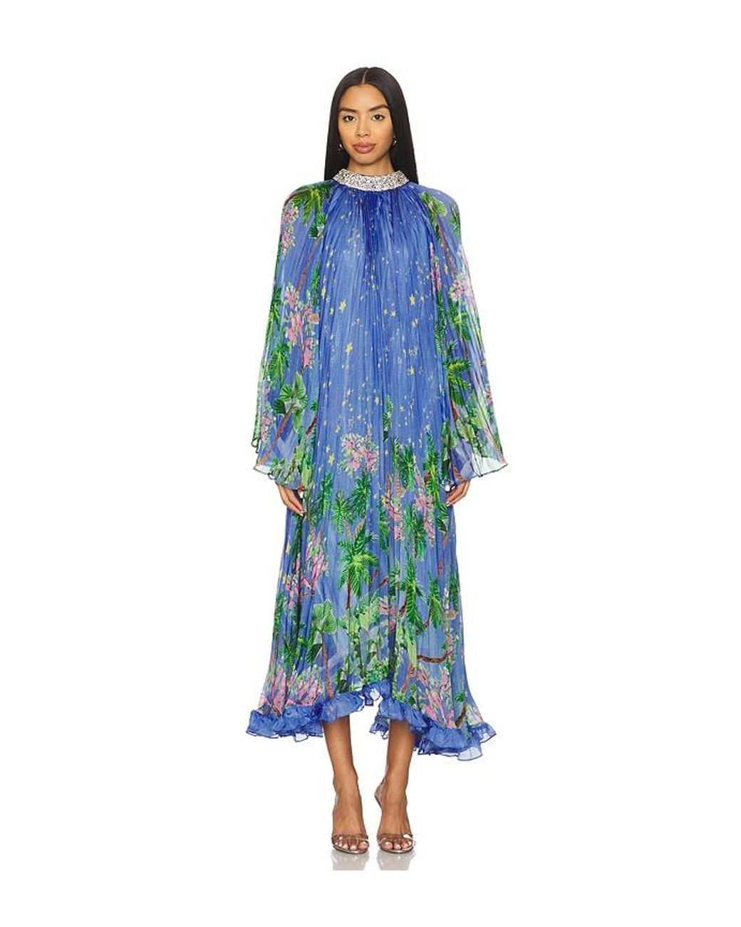Celiab Blue Earth Dress