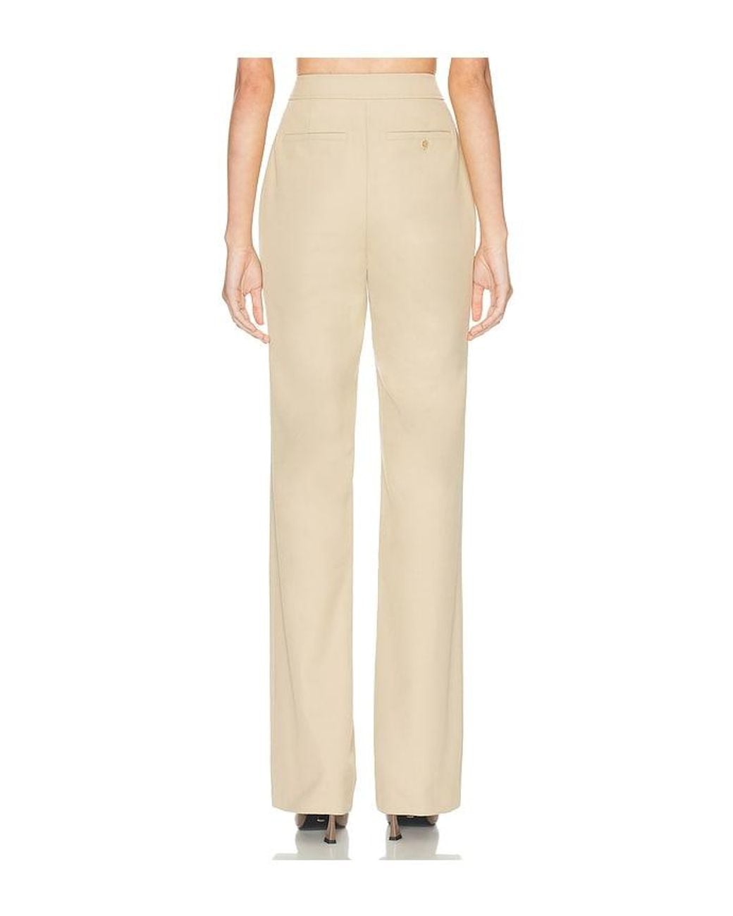 Helsa Natural The Kick Flare Suit Pant