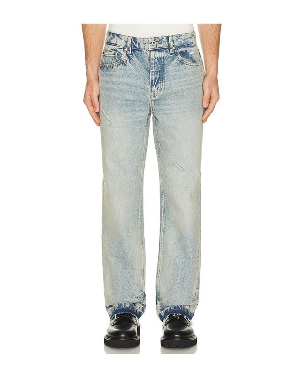 Represent Blue X Guns N' Roses Denim Jeans for men