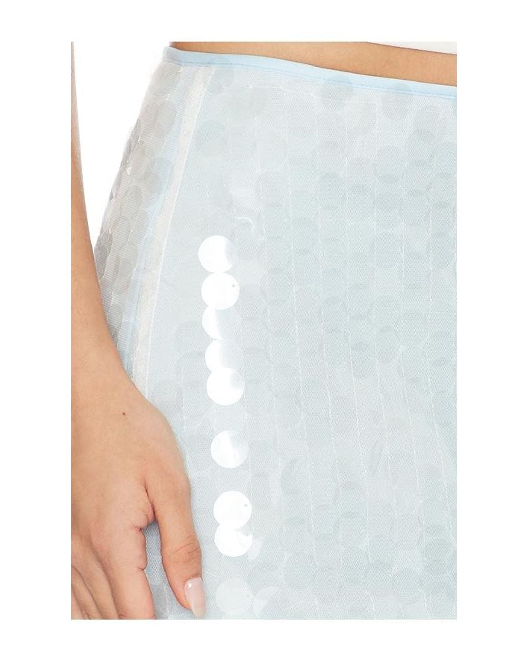 superdown White Bryony Maxi Skirt