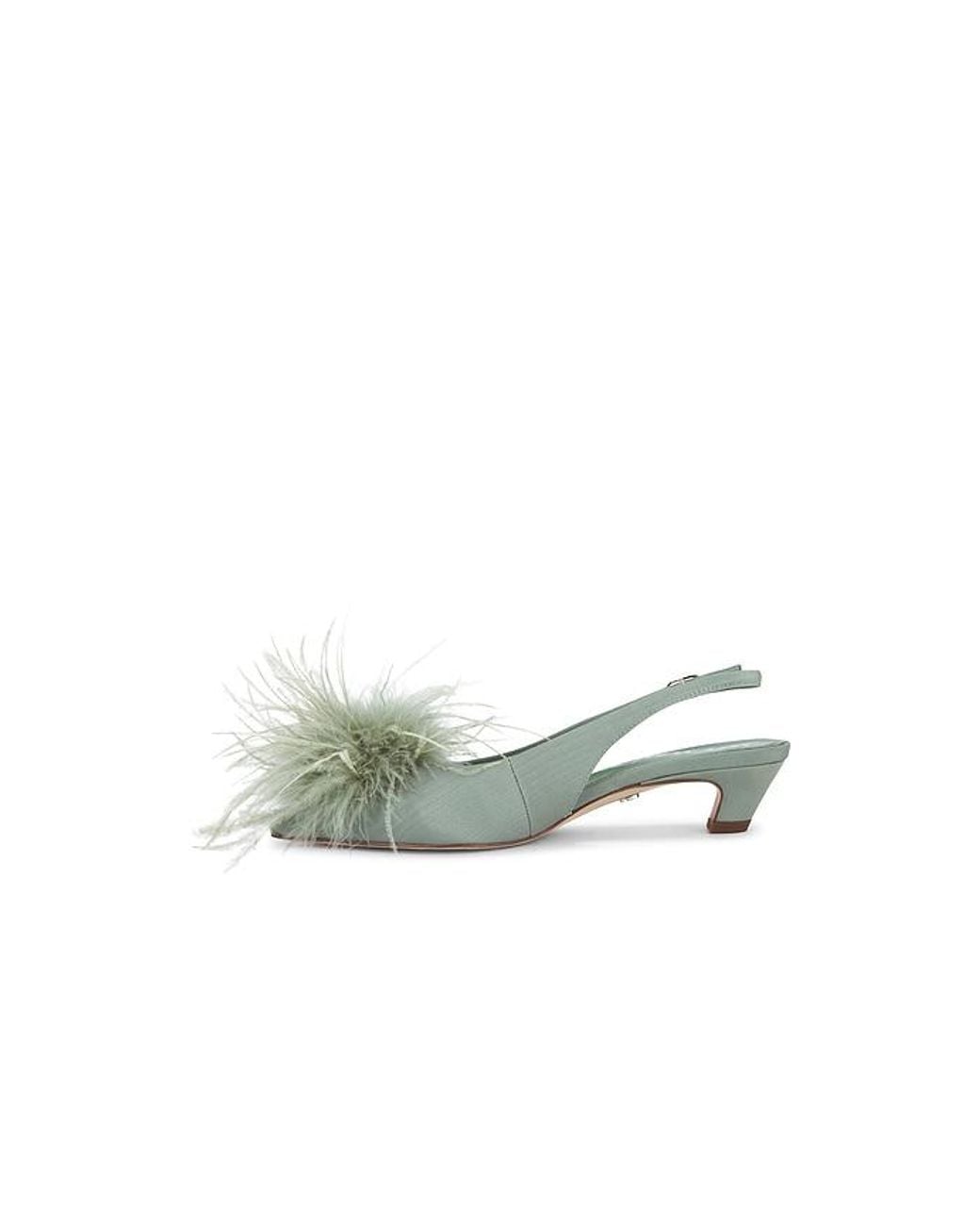 Sam Edelman Green Finchfeather Slingback Pump