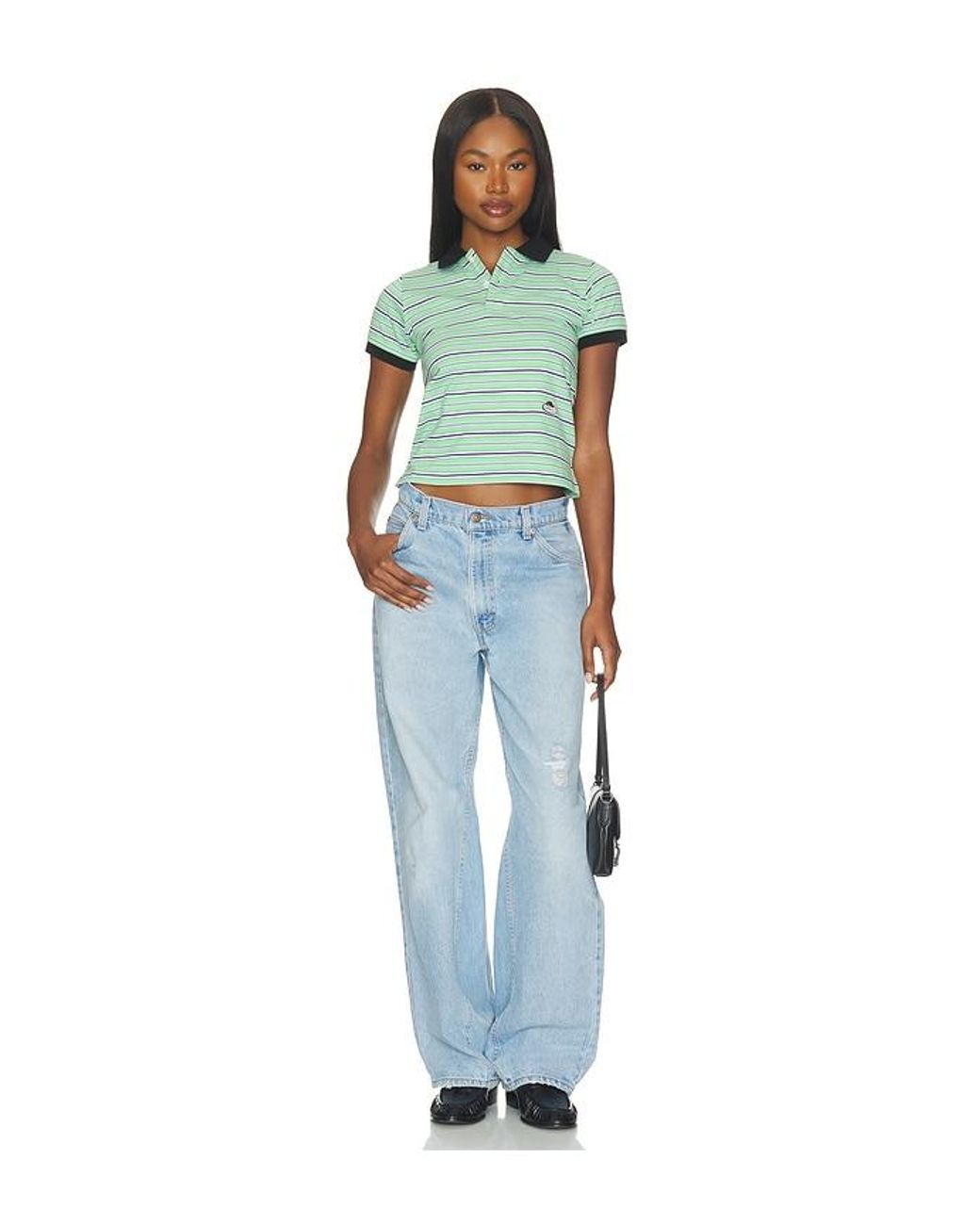 HOMMEGIRLS Green X Fruit Of The Loom Baby Polo