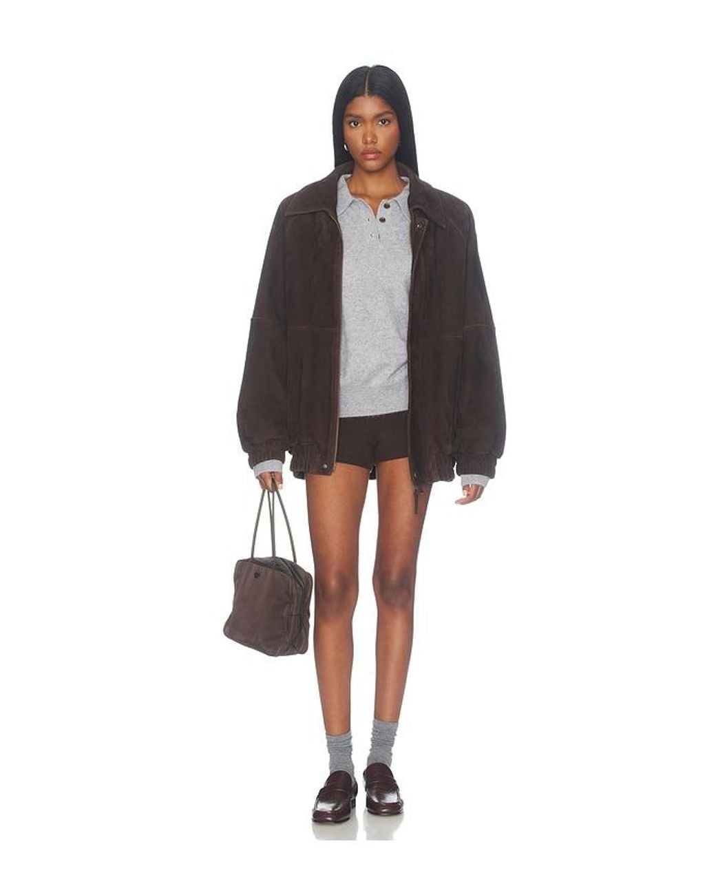 Lisa Yang Gray Valdis Sweater