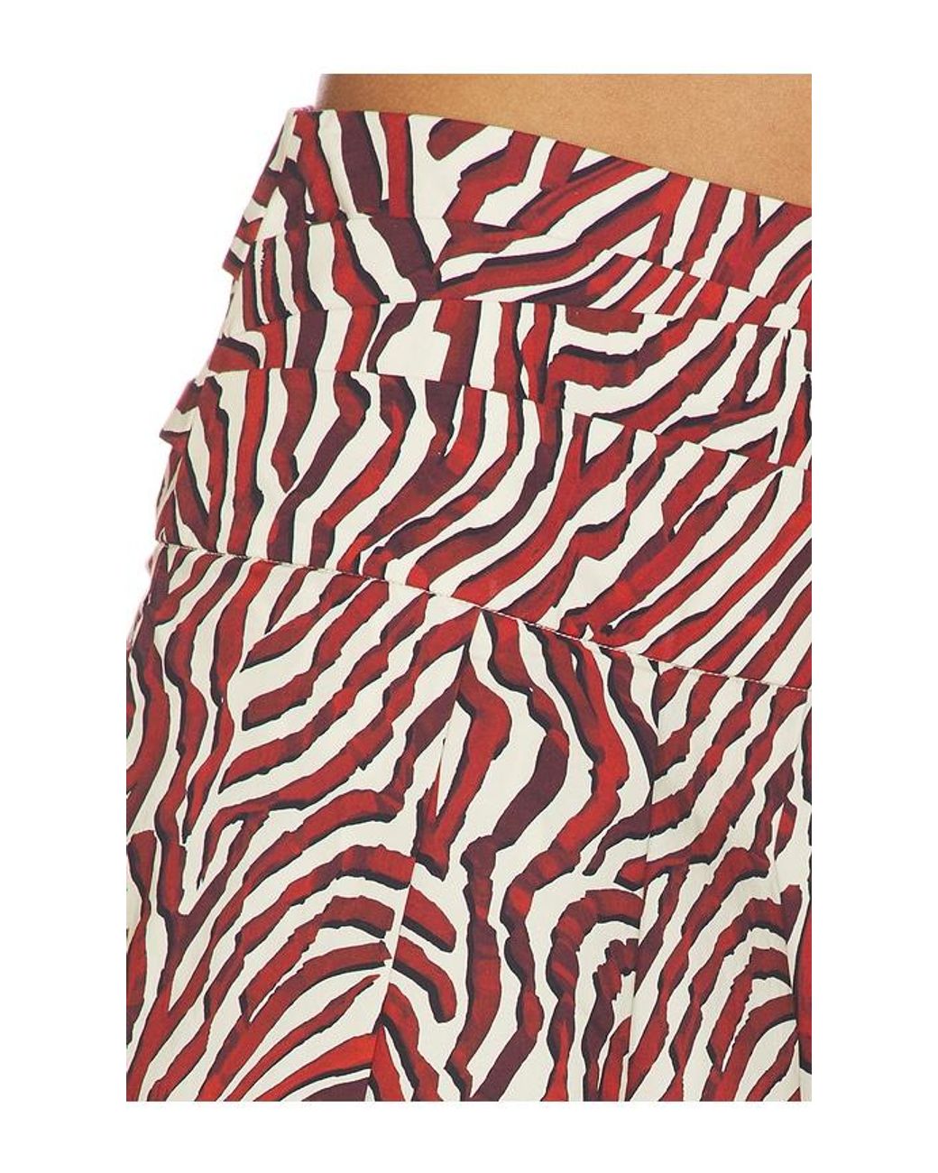 Proenza Schouler Red Nessa Skirt