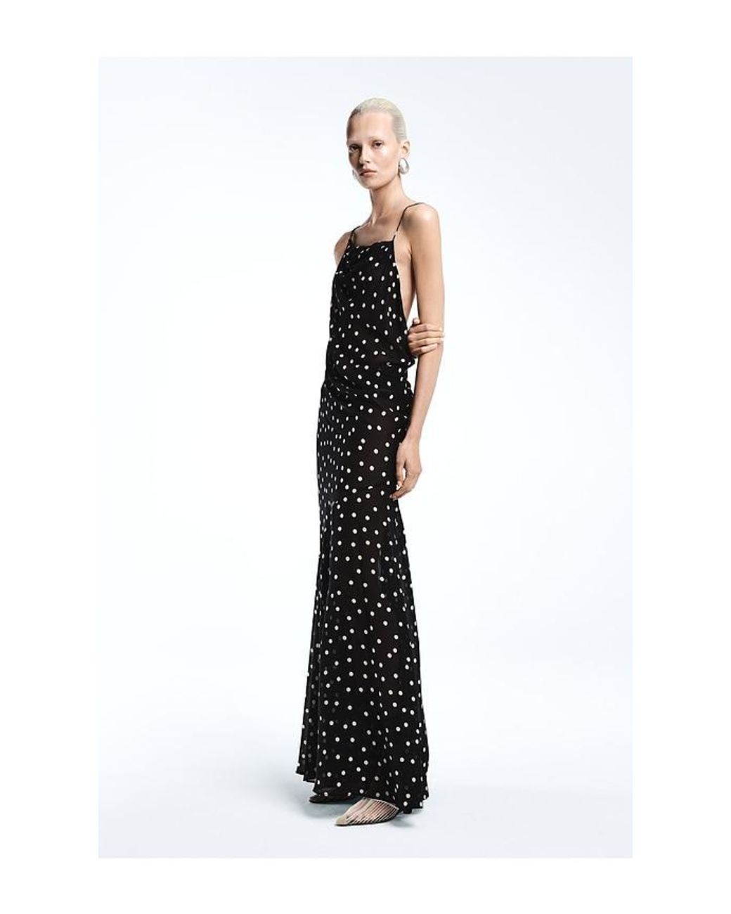 REVOLVE LOS ANGELES White Siagre Silk Backless Gown