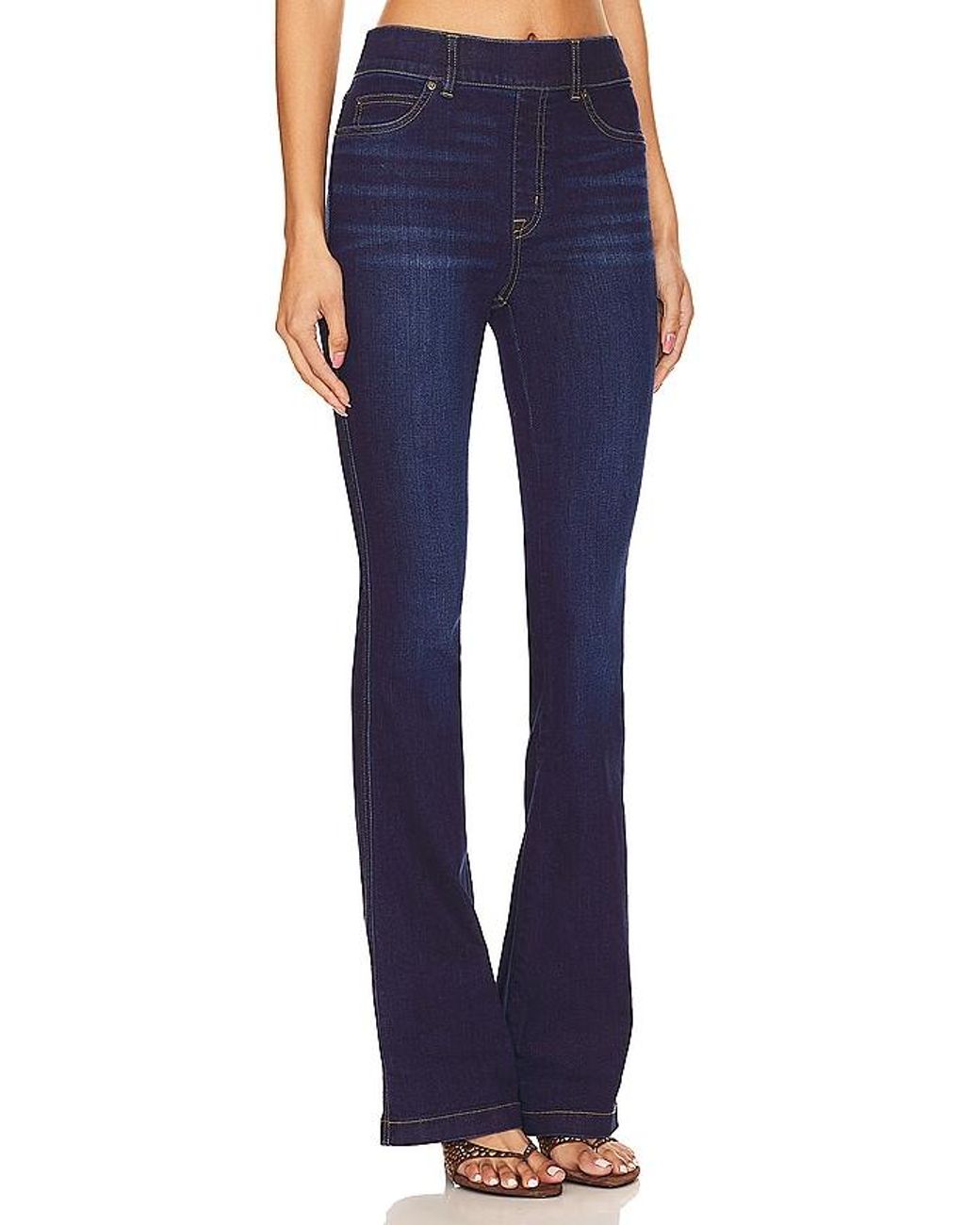 Spanx Flare Jeans in Blue