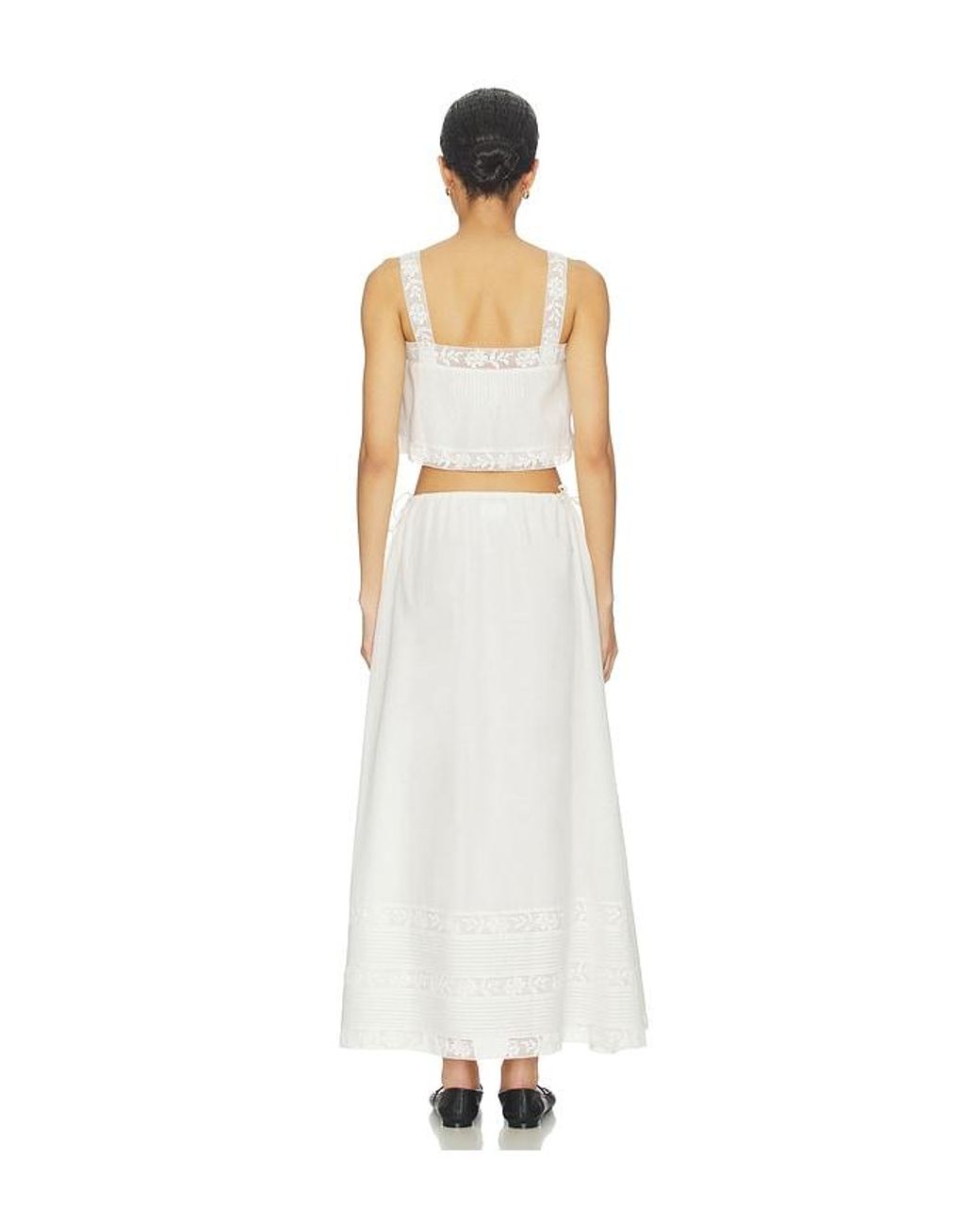 Saylor White Elsie Set