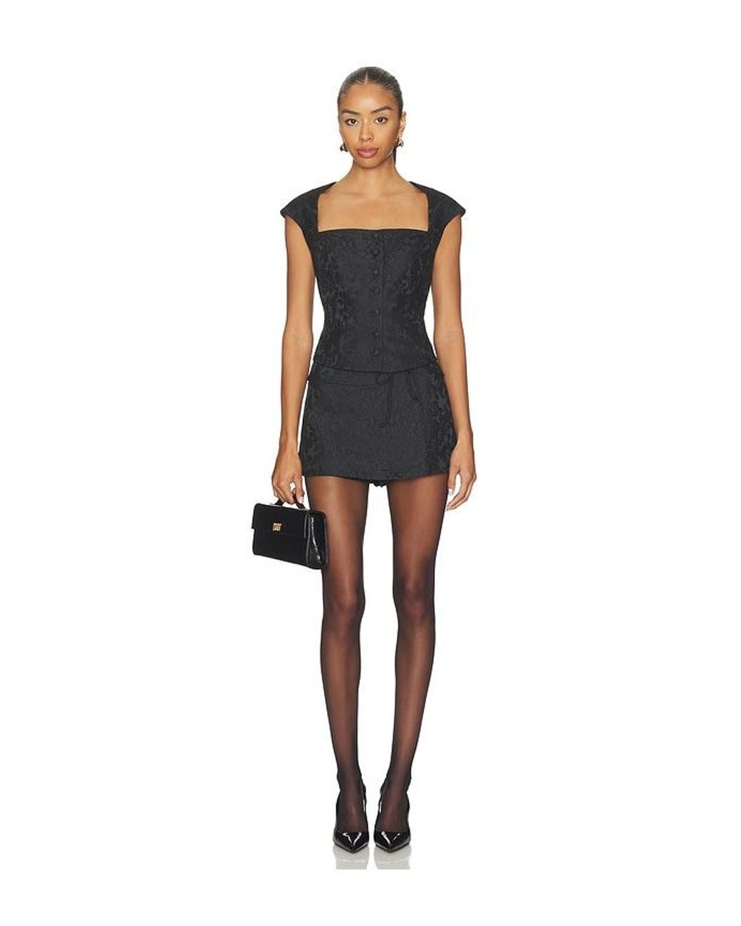 Amanda Uprichard Blue X Revolve Mila Skort